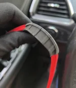 Left-side view of the RM 35-02 replica emphasizing the satin case finish and side contours.