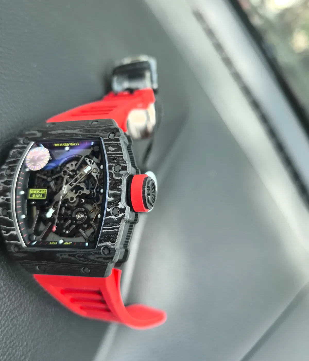 Richard Mille RM 35-02 — Right Side Close-Up