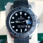 Rolex Yacht-Master M226659-0002 42MM Black Dial White Gold replica watch front view
