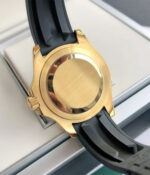 Caseback view of Rolex Yacht-Master M226658-0001 replica watch showing the movement cover detail