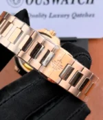 Patek Philippe Nautilus 7118R-001 rose gold replica showing bracelet and clasp design